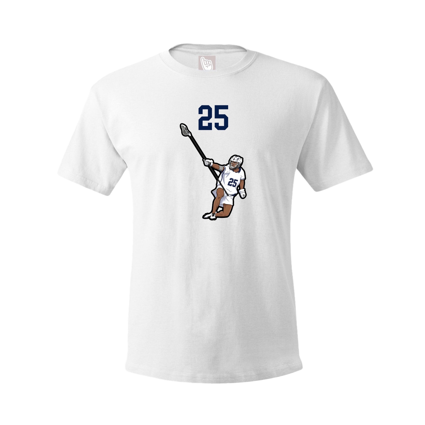 Tee — Number Top in White