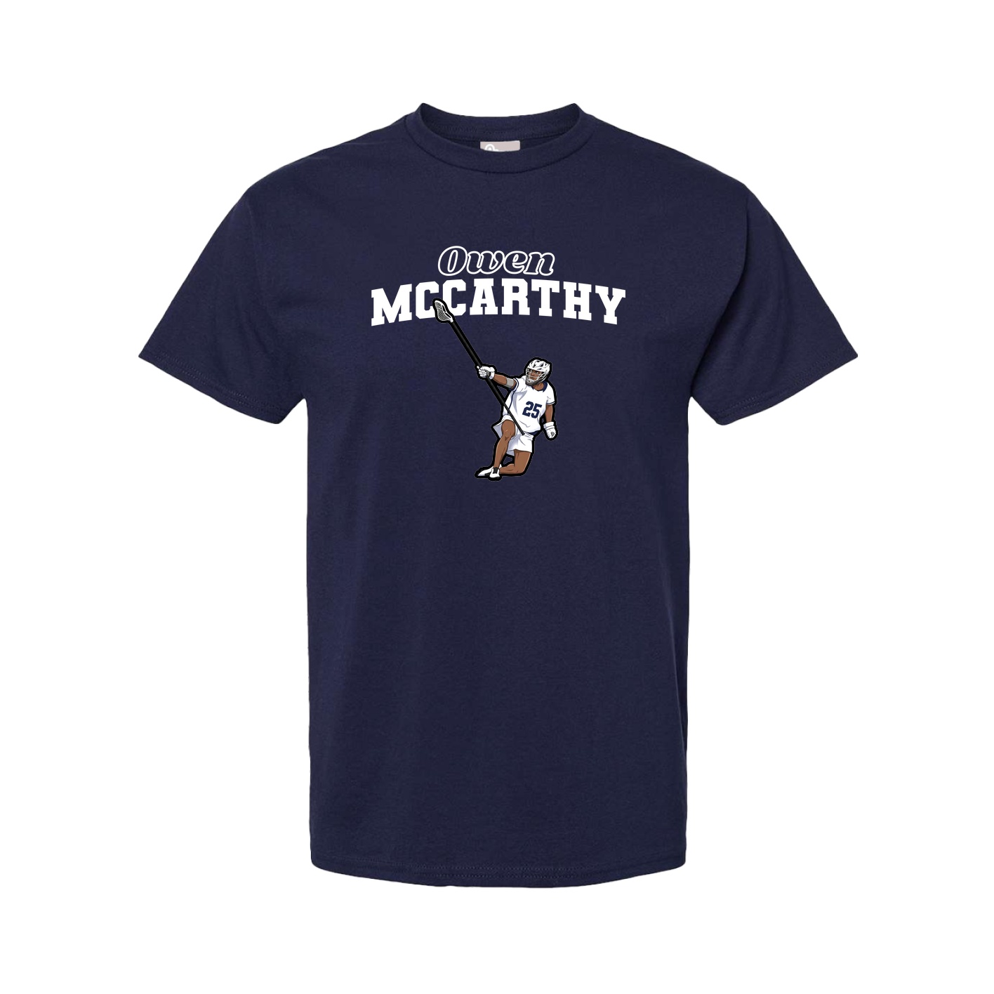 Youth Tee — Name Arch in Navy