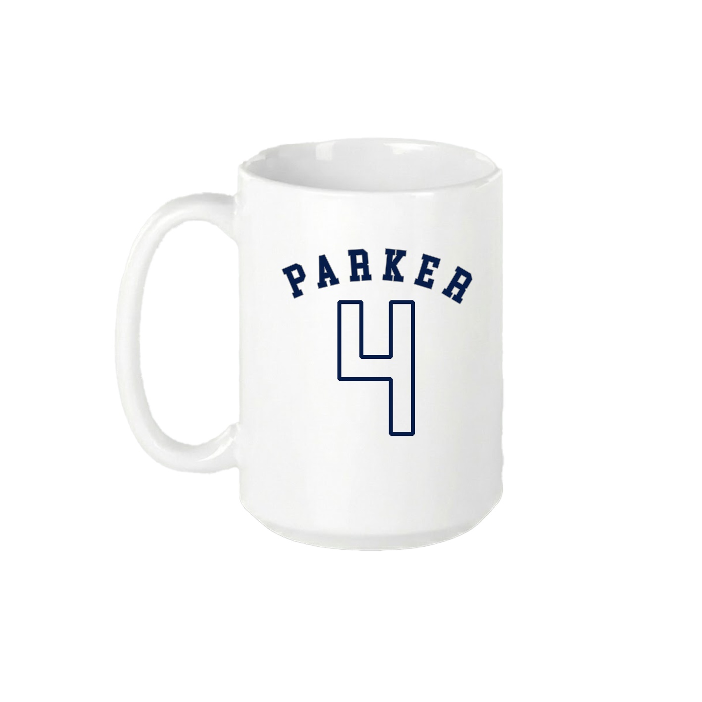 15oz Coffee Mug — Shirsey Arch in White