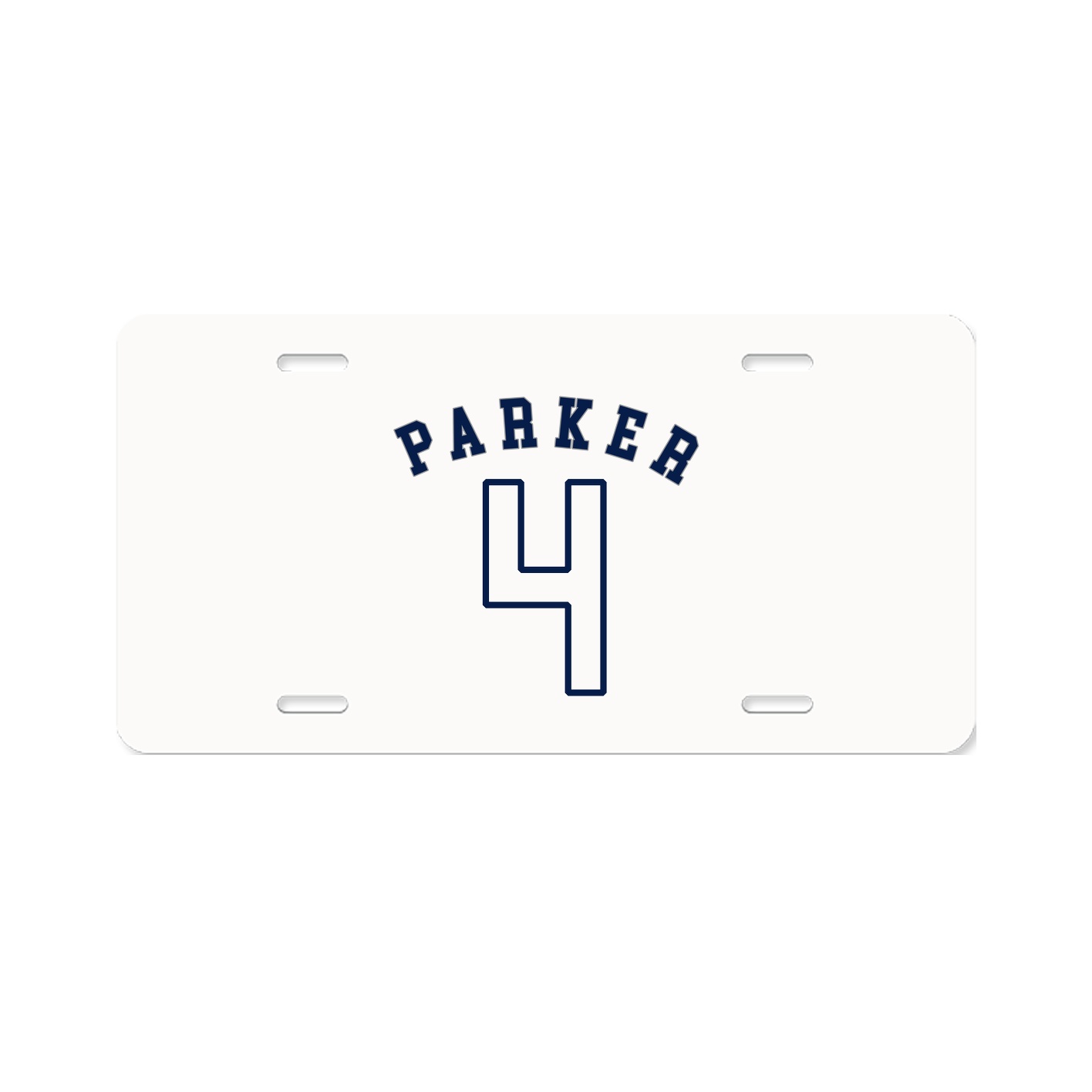 License Plate — Shirsey Arch in Classic