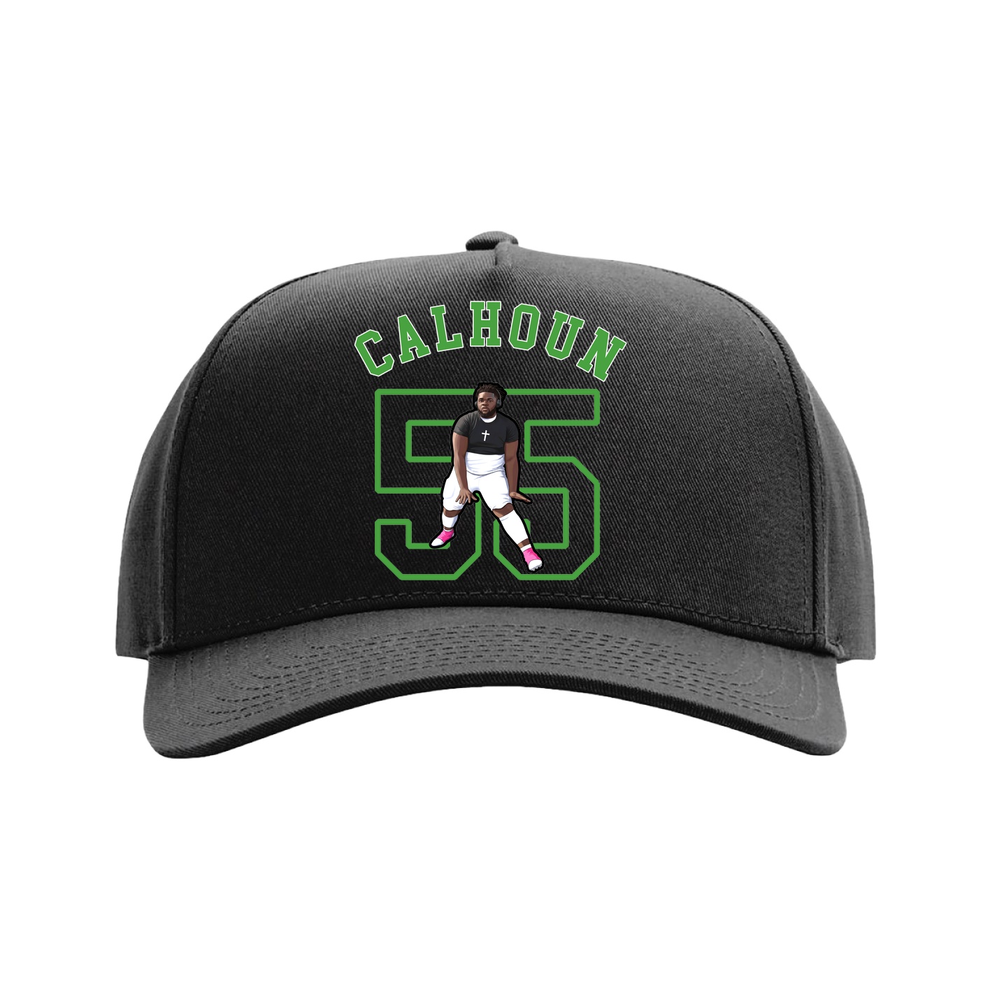 Full Fabric Five-Panel Champ Cap