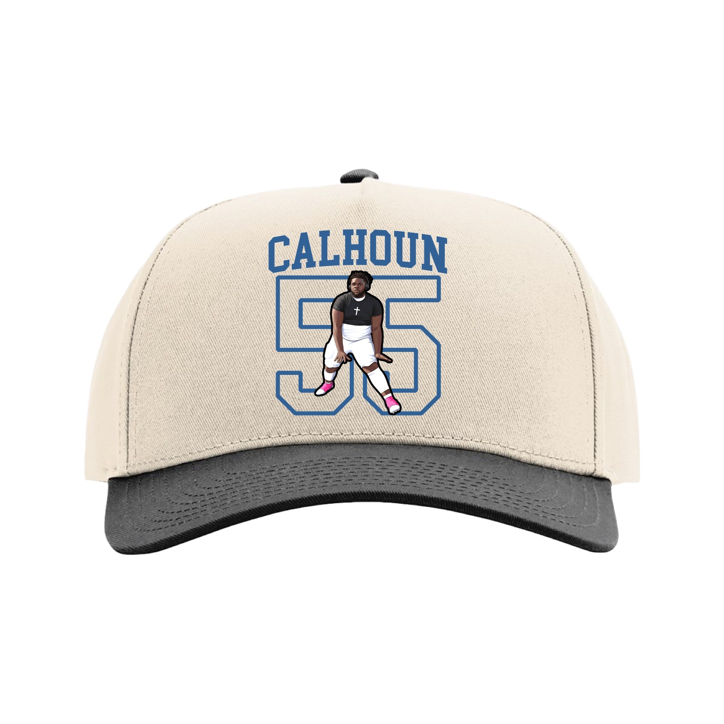 Full Fabric Five-Panel Champ Cap