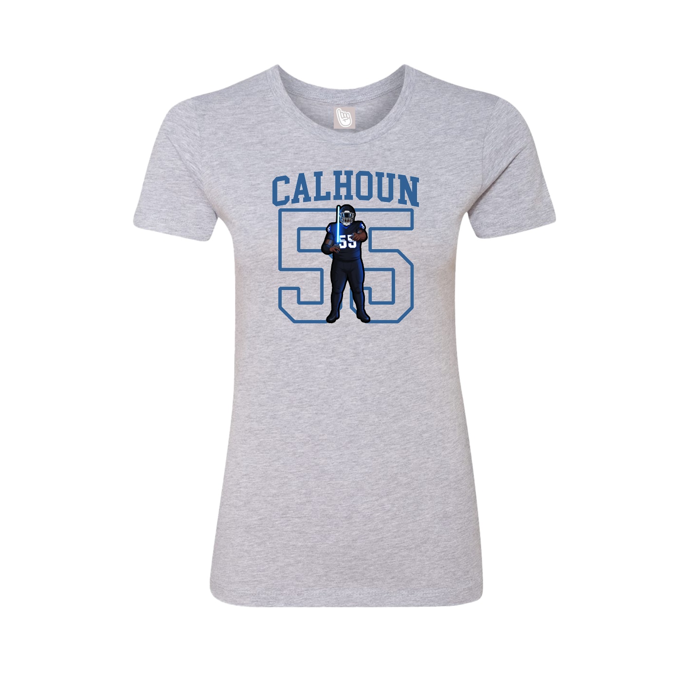 Fitted Women's Tee — Shirsey in Grey