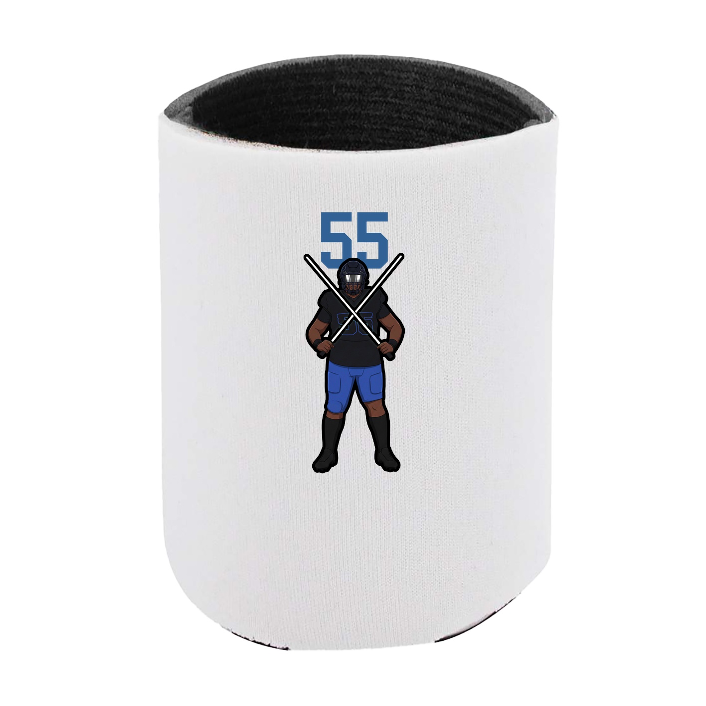 Can Holder — Number Top in White