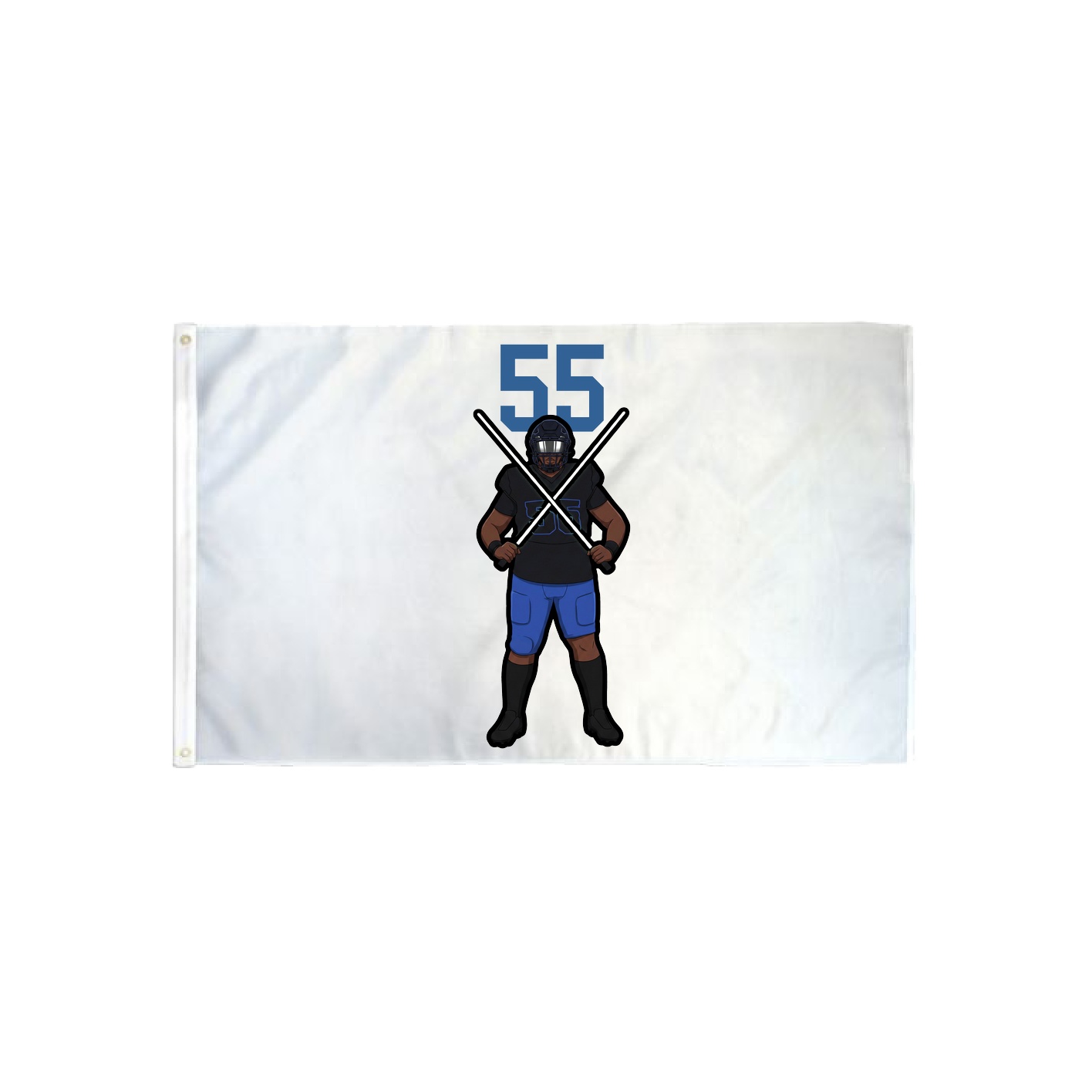 3x5 Flag — Number Top in Classic