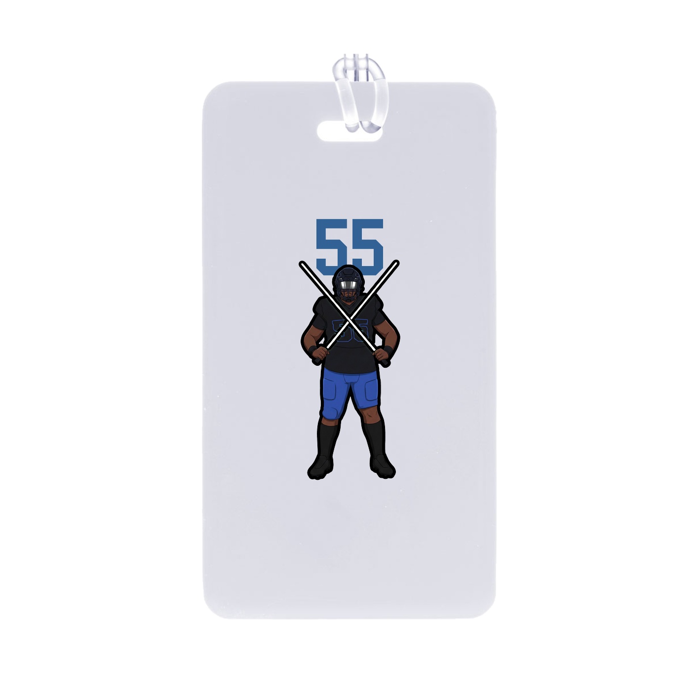 Bag Tag — Number Top in Classic