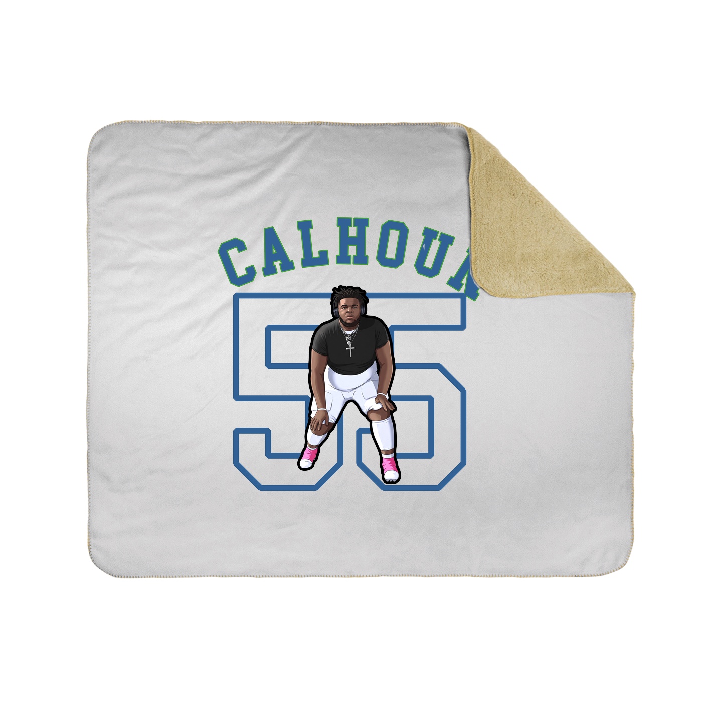 Throw Blanket — Shirsey Arch in White