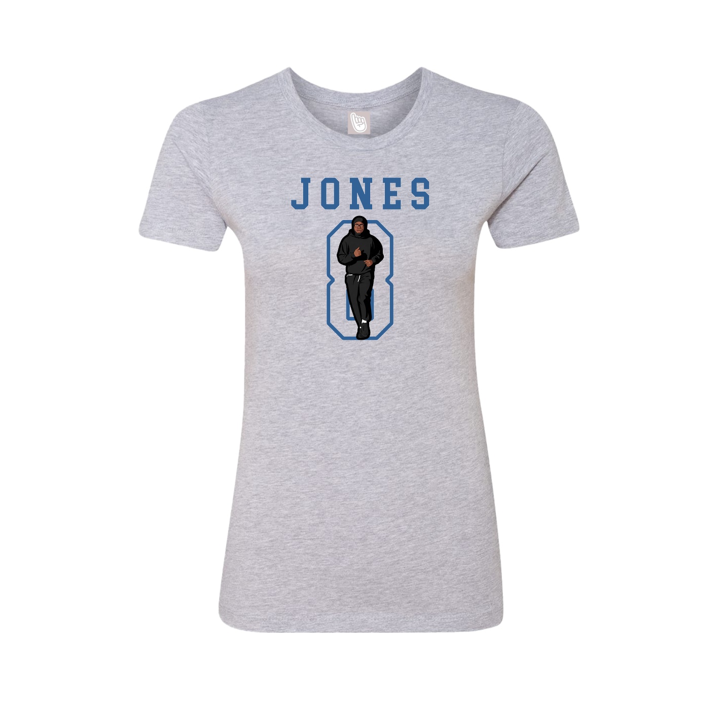 Fitted Women's Tee — Shirsey in Grey