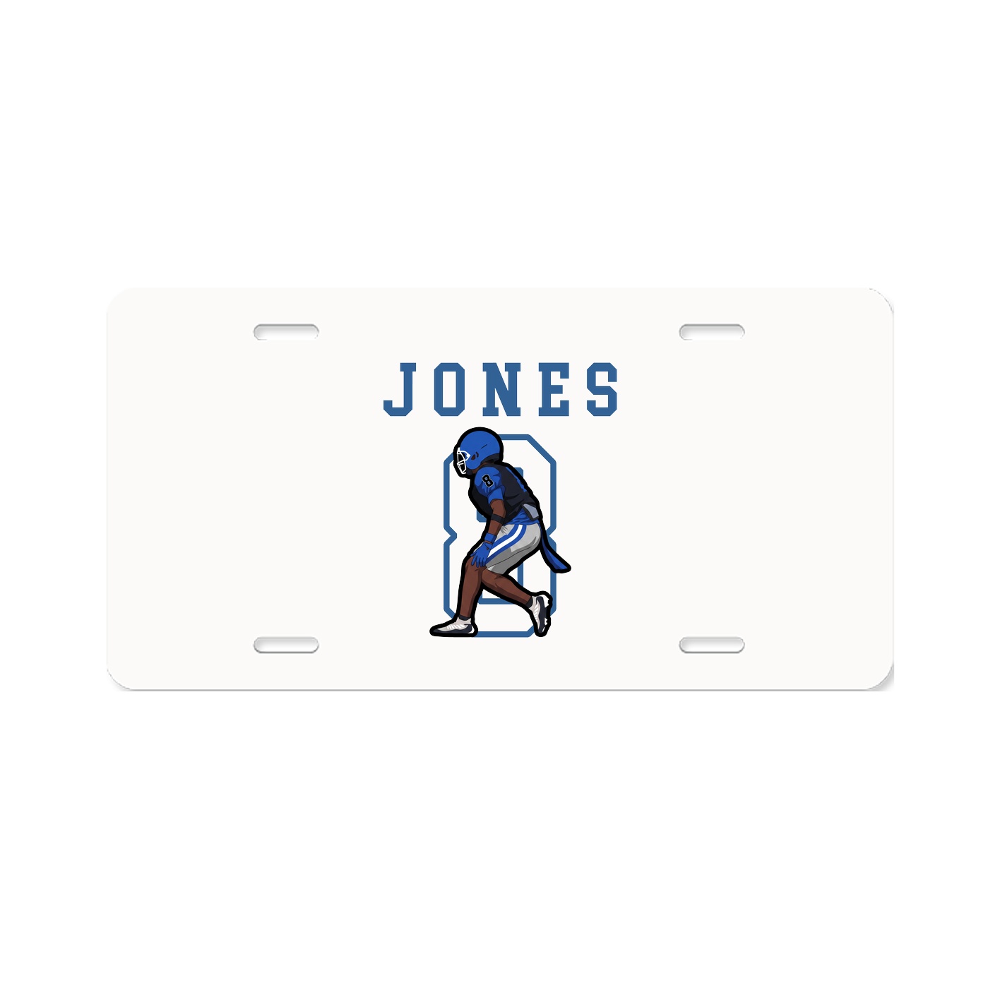 Aluminum License Plate