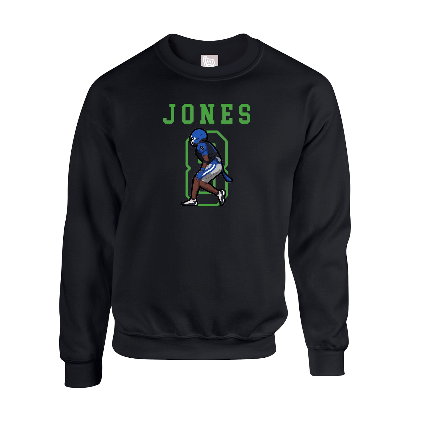 Fleece Crew — Shirsey in Black