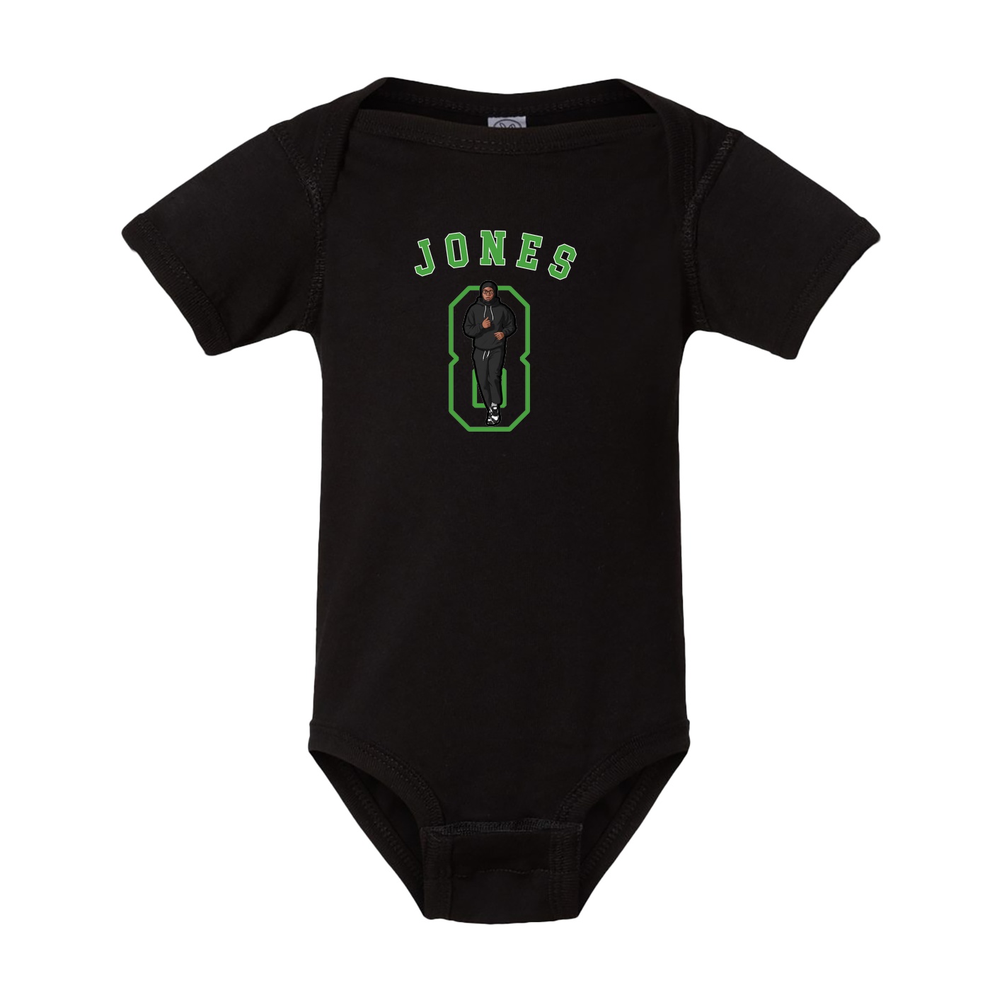 Baby Onesie — Shirsey Arch in Black