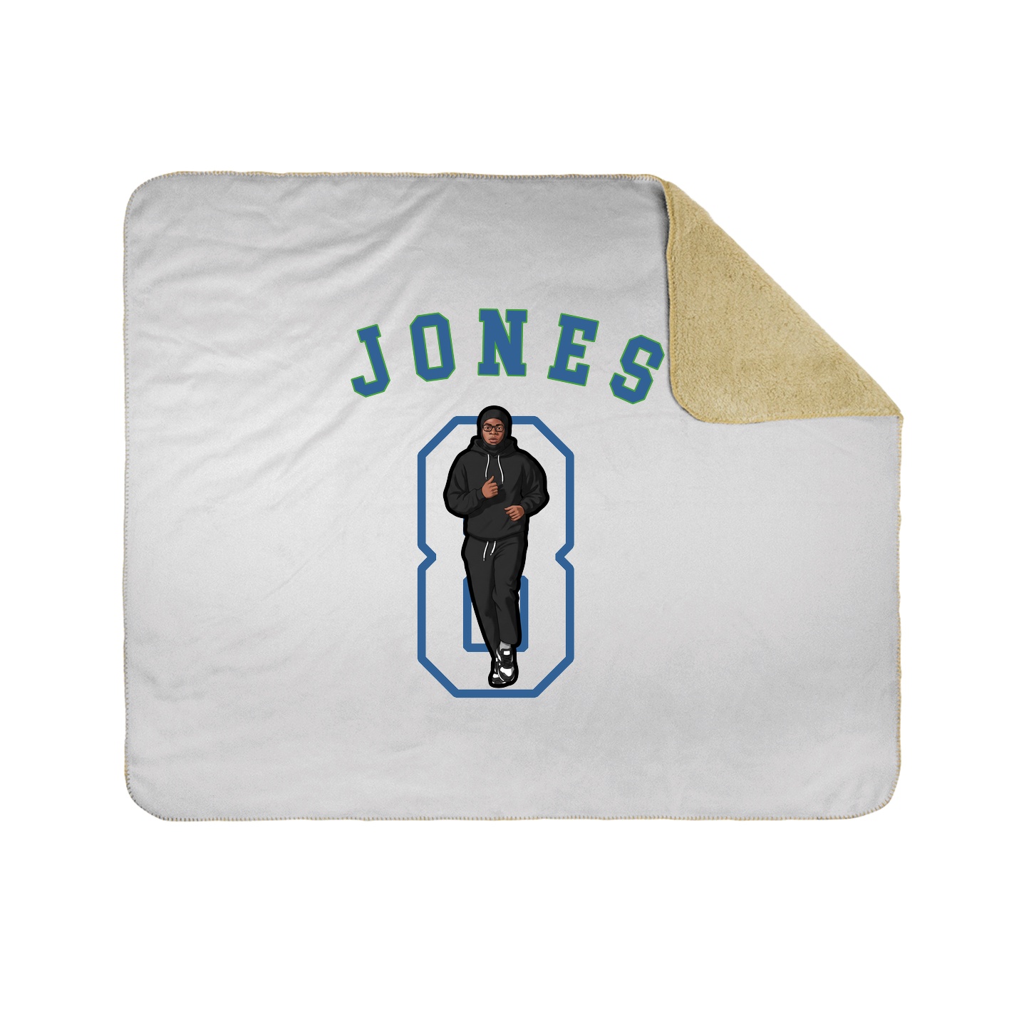 Throw Blanket — Shirsey Arch in White