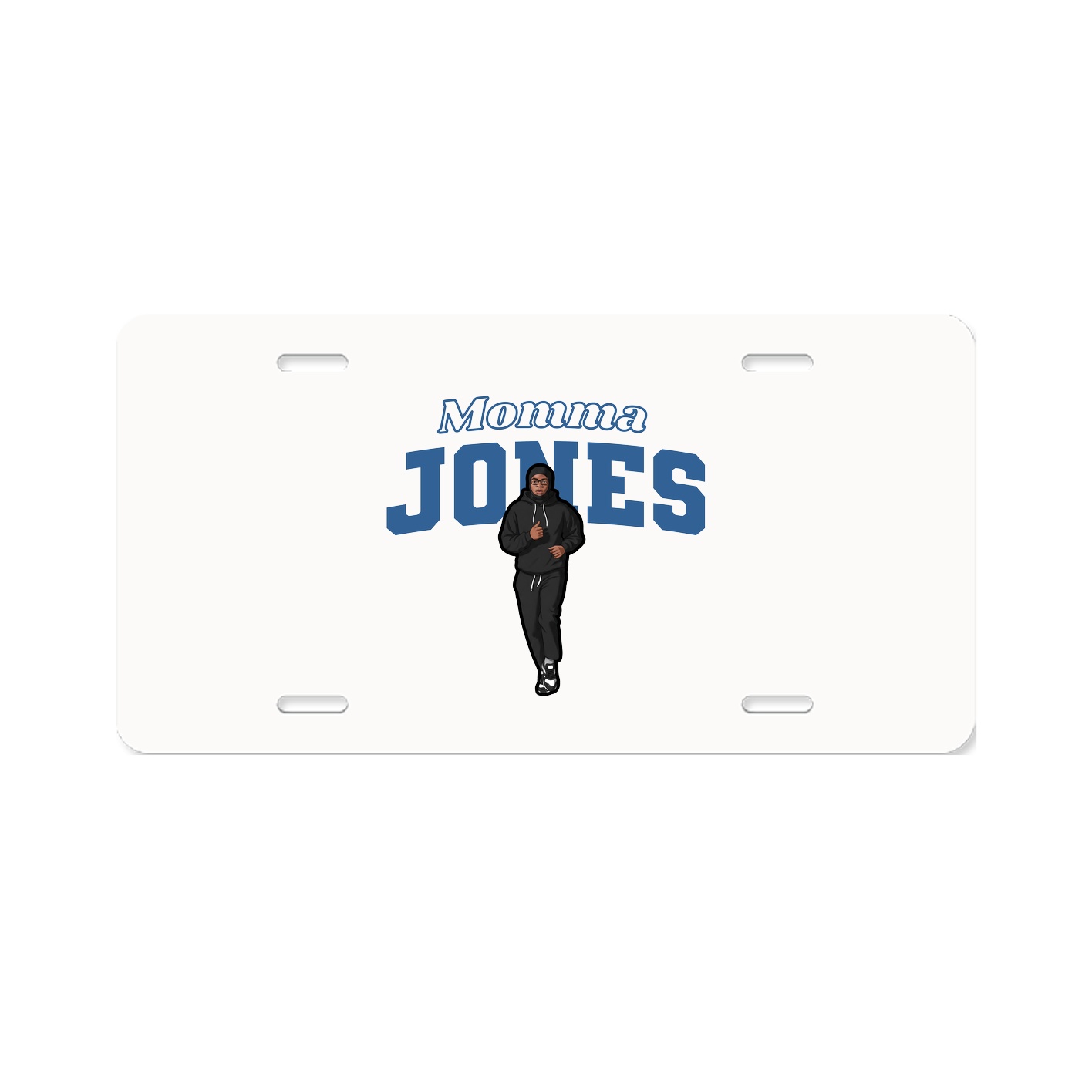License Plate — Mothers Day Block in Classic