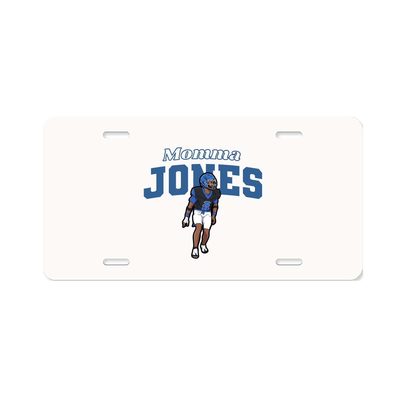License Plate — Mothers Day Block in Classic