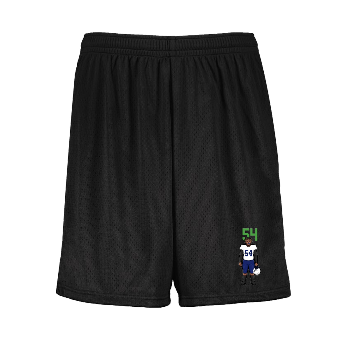 Shorts — Number Top in Black