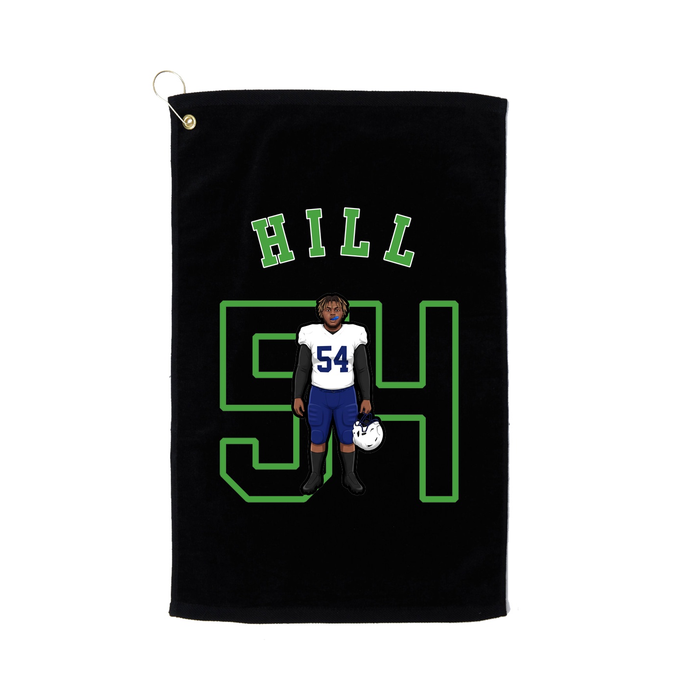 Golf Towel — Shirsey Arch in Black