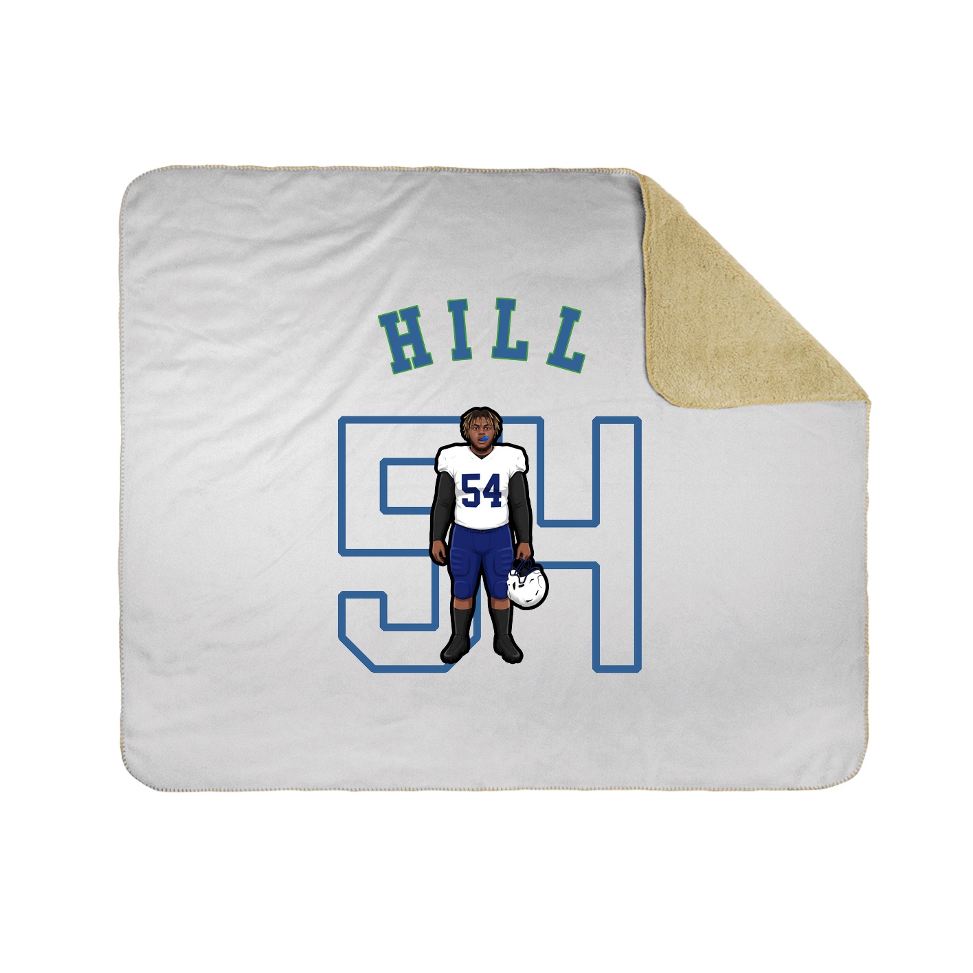 Throw Blanket — Shirsey Arch in White