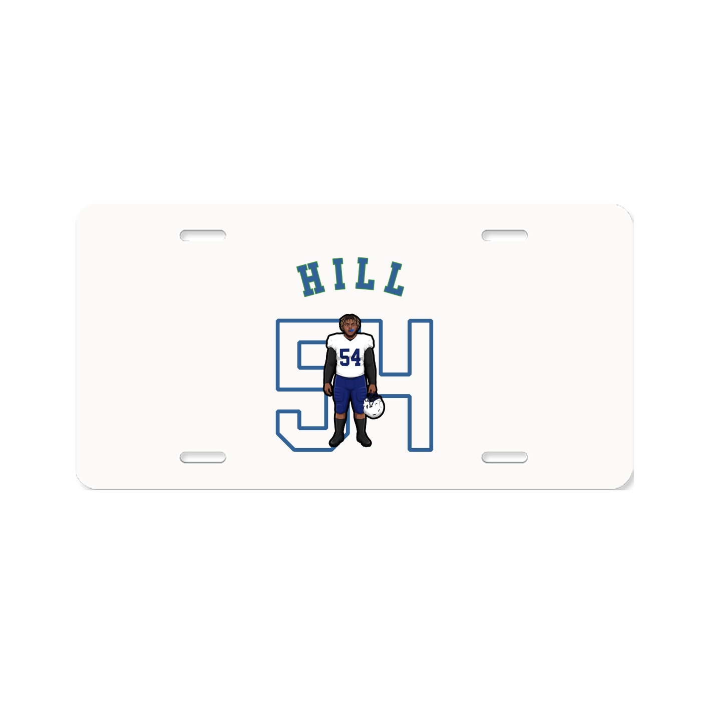 License Plate — Shirsey Arch in Classic