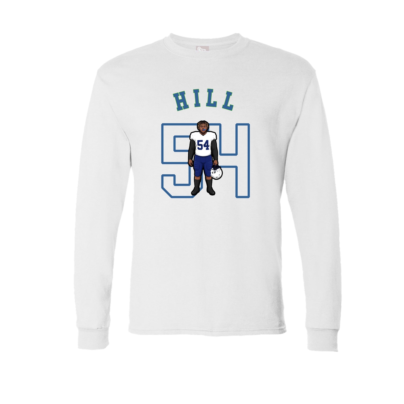 Long Sleeve Tee — Shirsey Arch in White