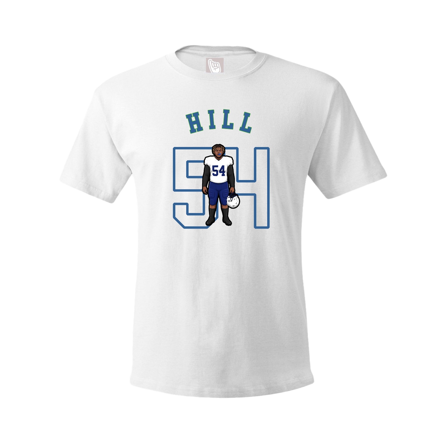 Youth Tee — Shirsey Arch in White