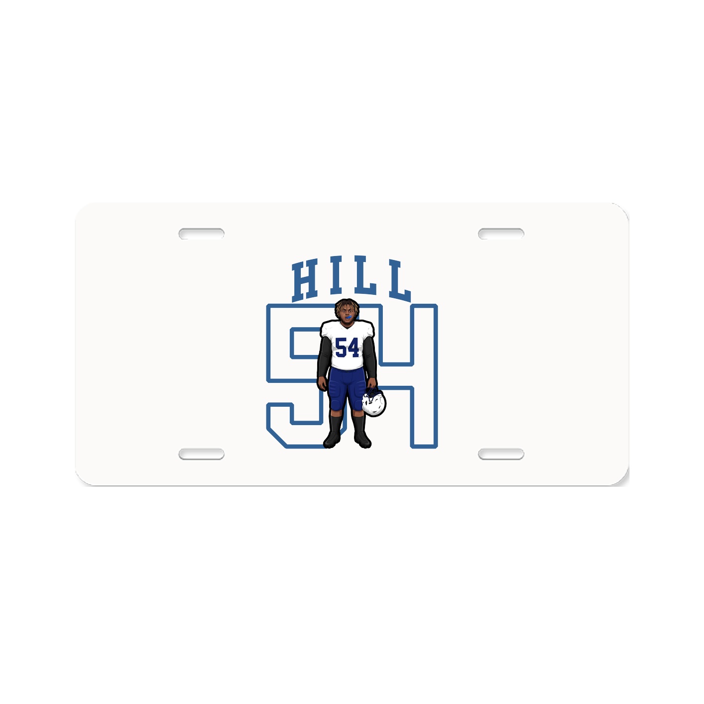 Aluminum License Plate