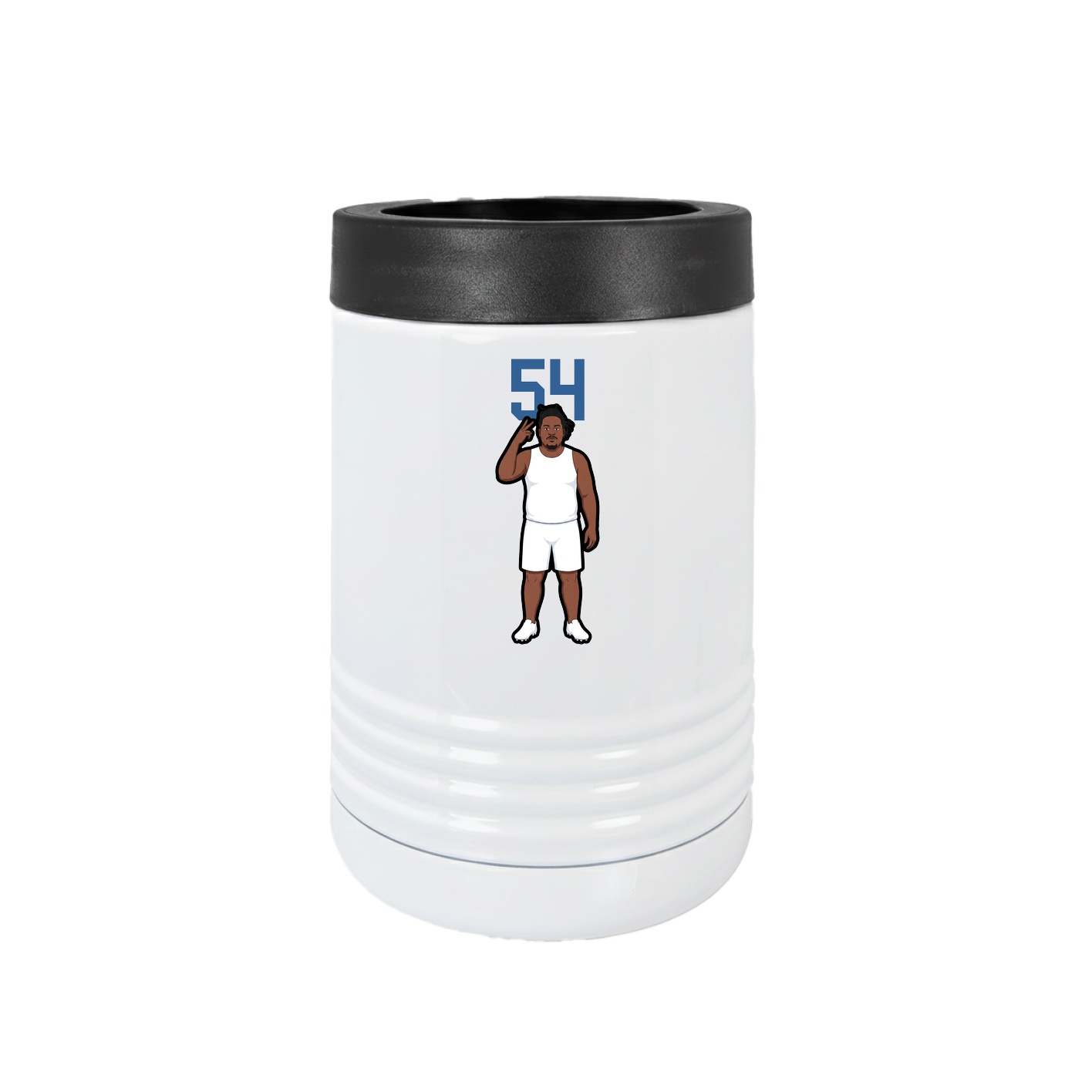 Beverage Holder — Number Top in White