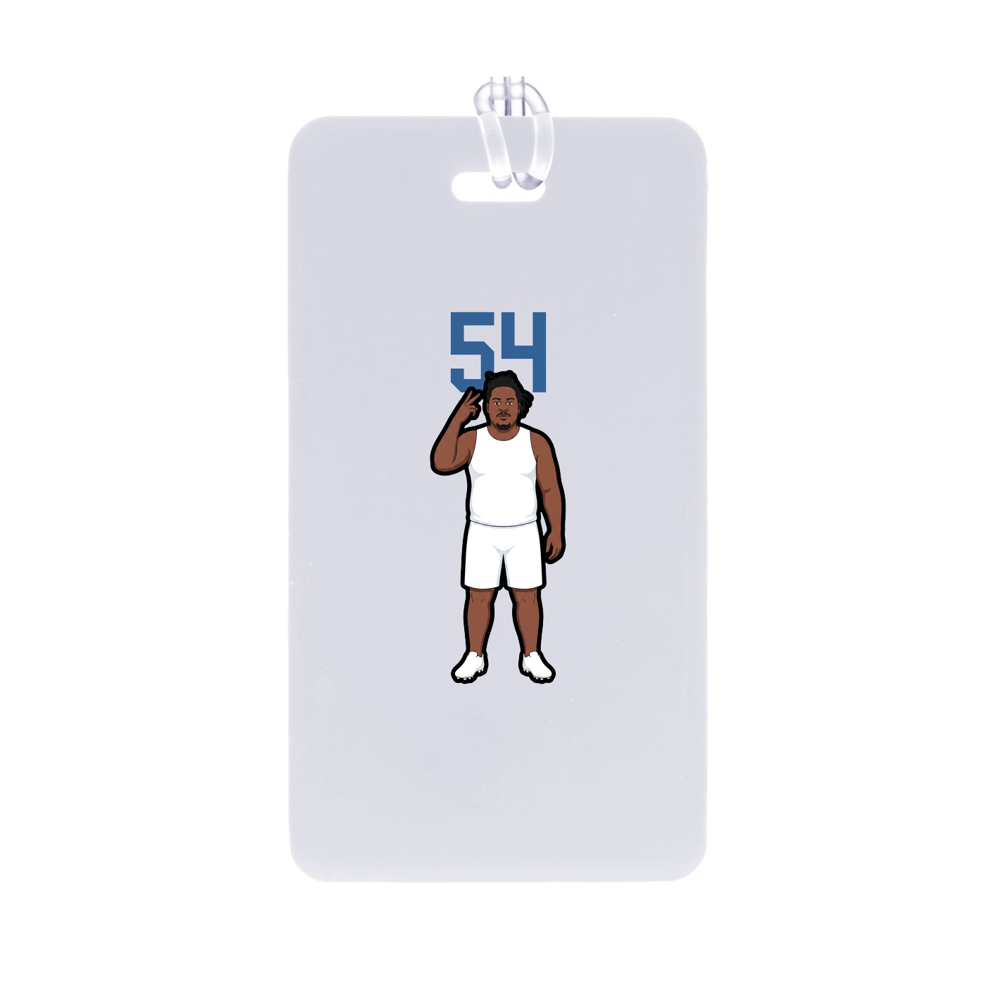 Bag Tag — Number Top in Classic