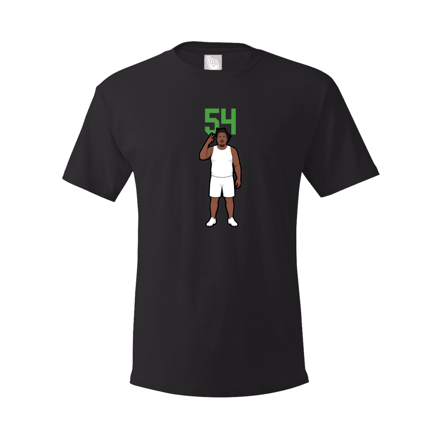 Tee — Number Top in Black