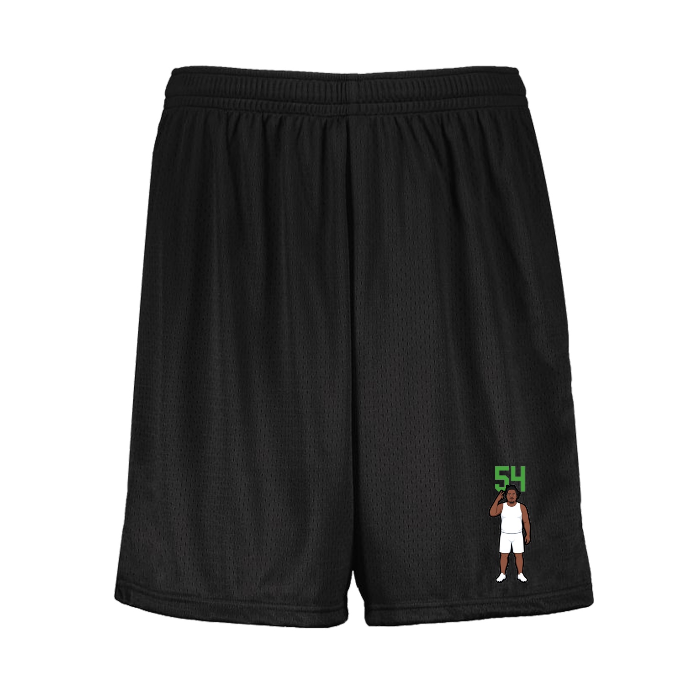 Shorts — Number Top in Black