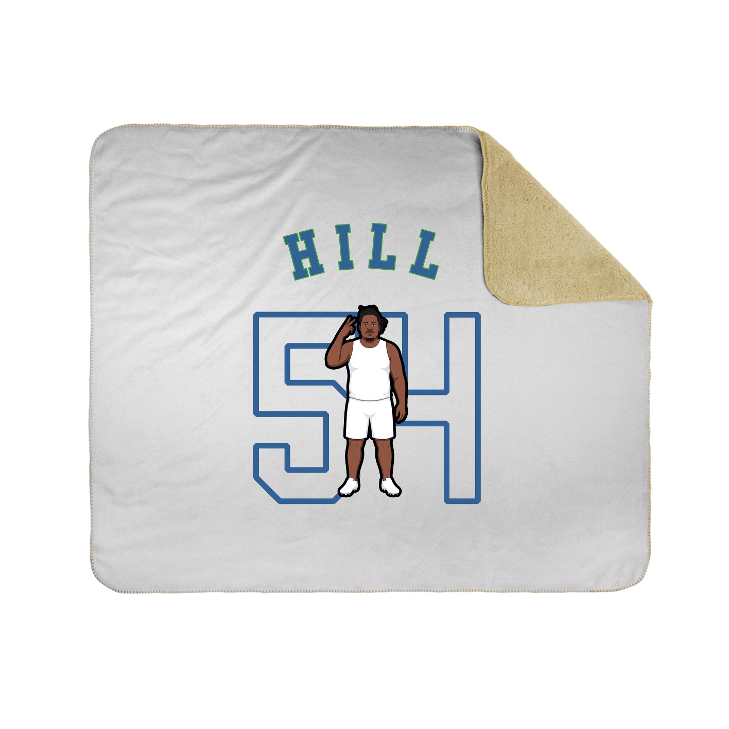 Throw Blanket — Shirsey Arch in White