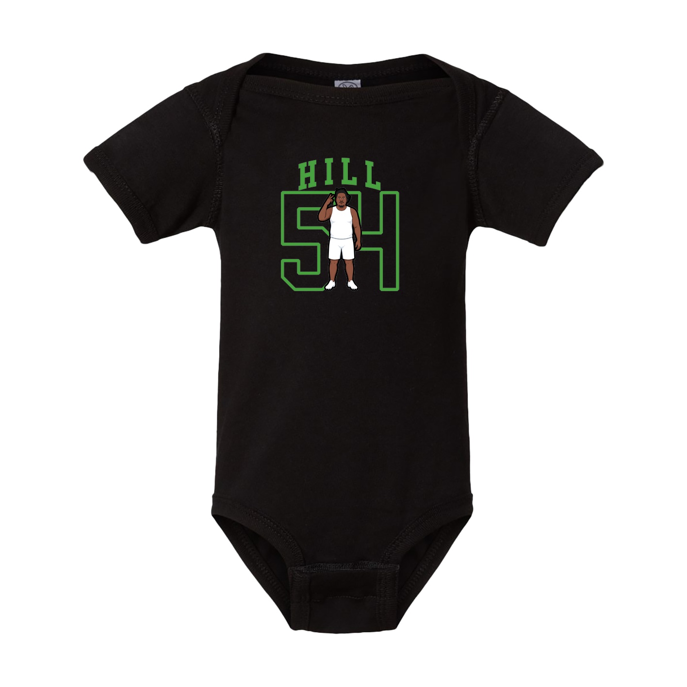 Baby Onesie — Shirsey in Black