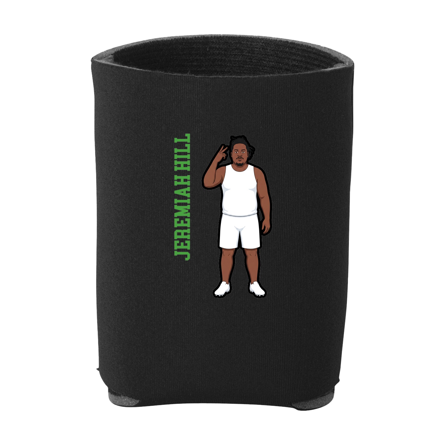 Can Holder — Name Vertical in Black
