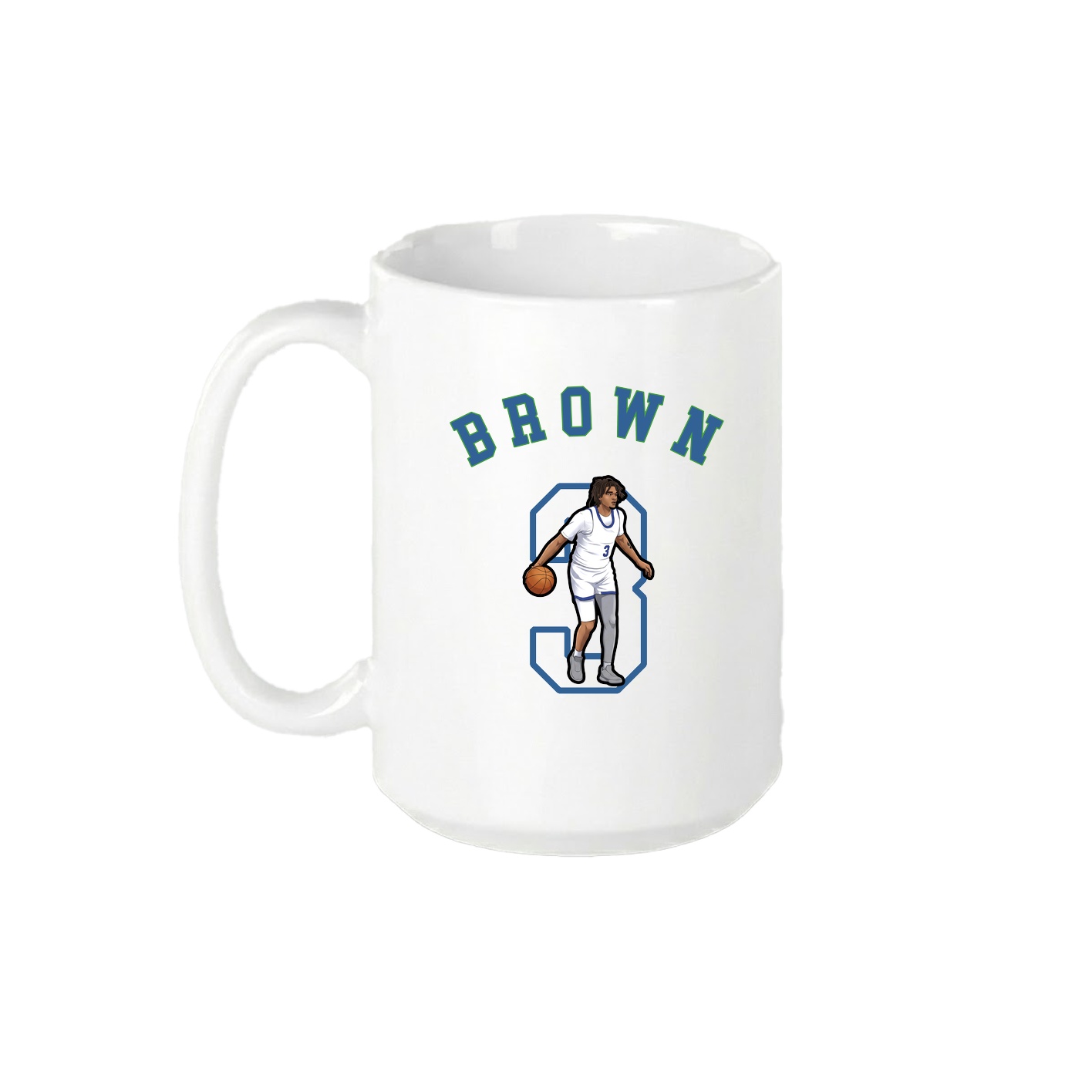 15oz Coffee Mug — Shirsey Arch in White