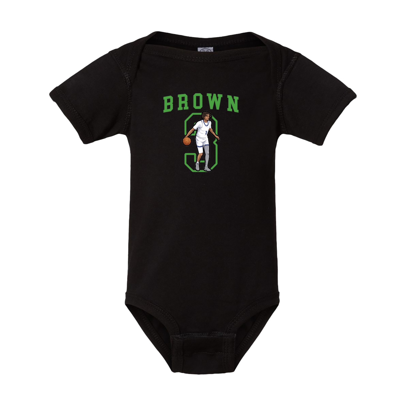 Baby Onesie — Shirsey in Black
