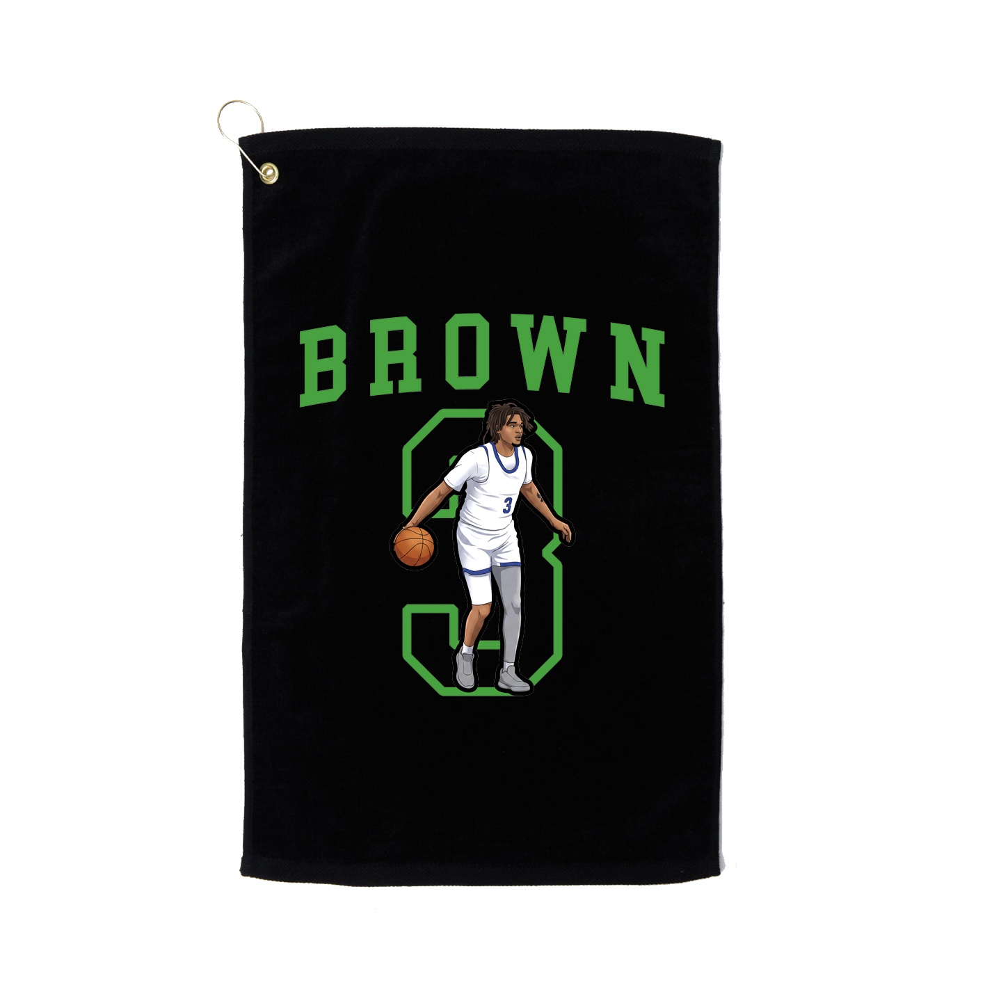 Golf Towel — Shirsey in Black