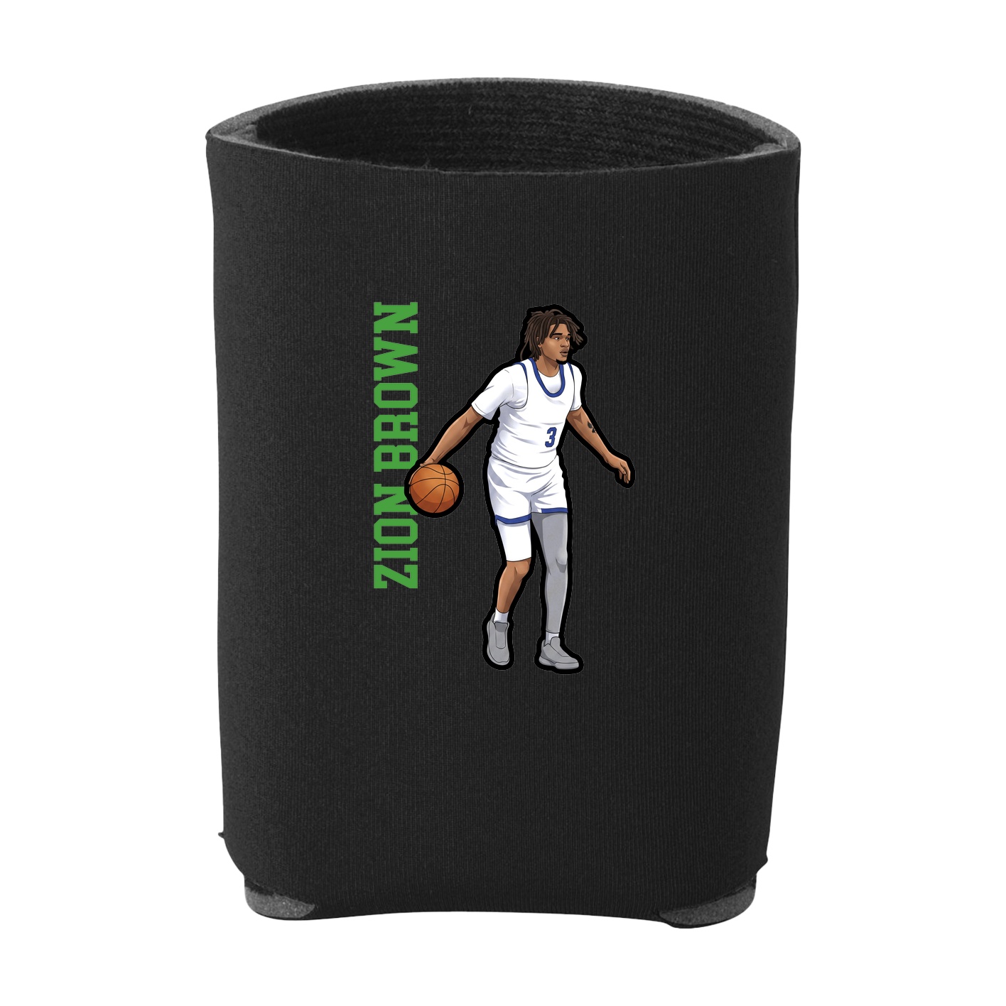 Can Holder — Name Vertical in Black