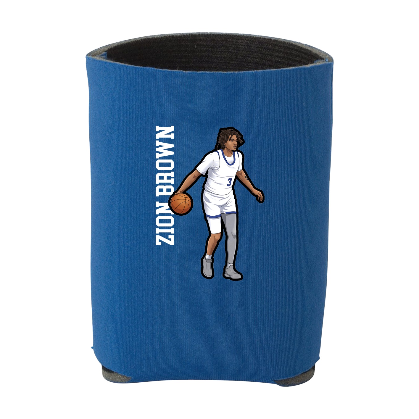 Can Holder — Name Vertical in Royal