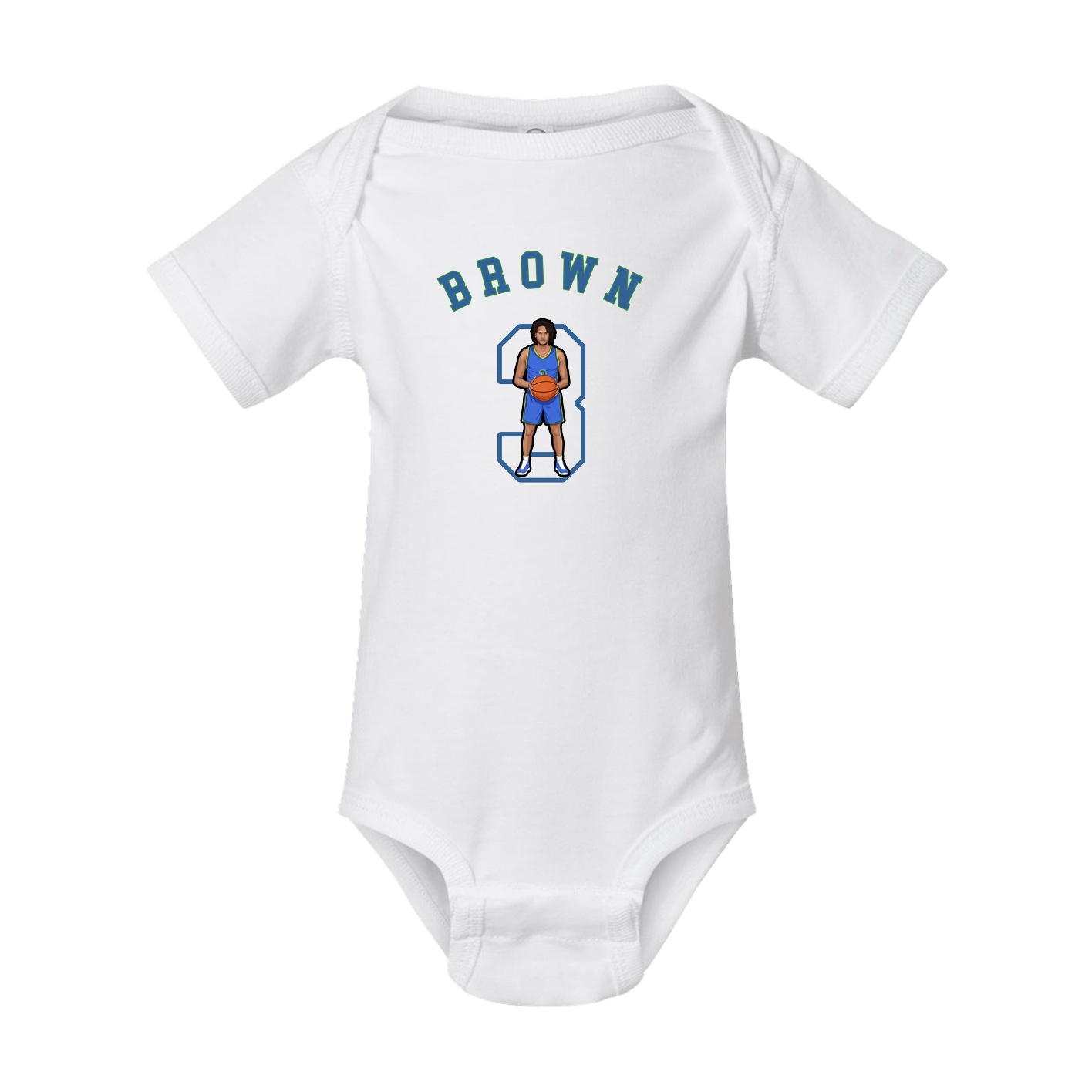 Baby Onesie — Shirsey Arch in White