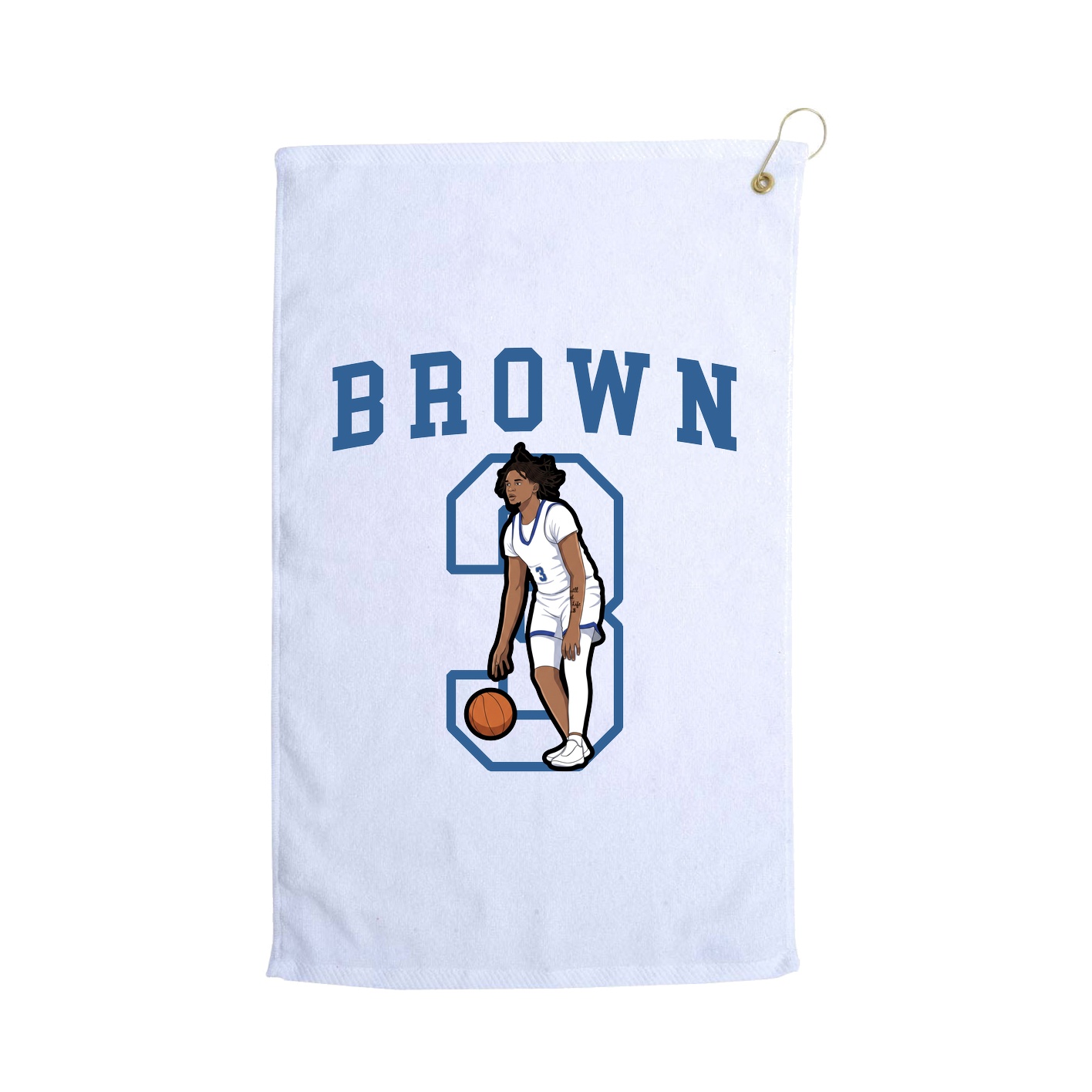 Golf Towel — Shirsey in White