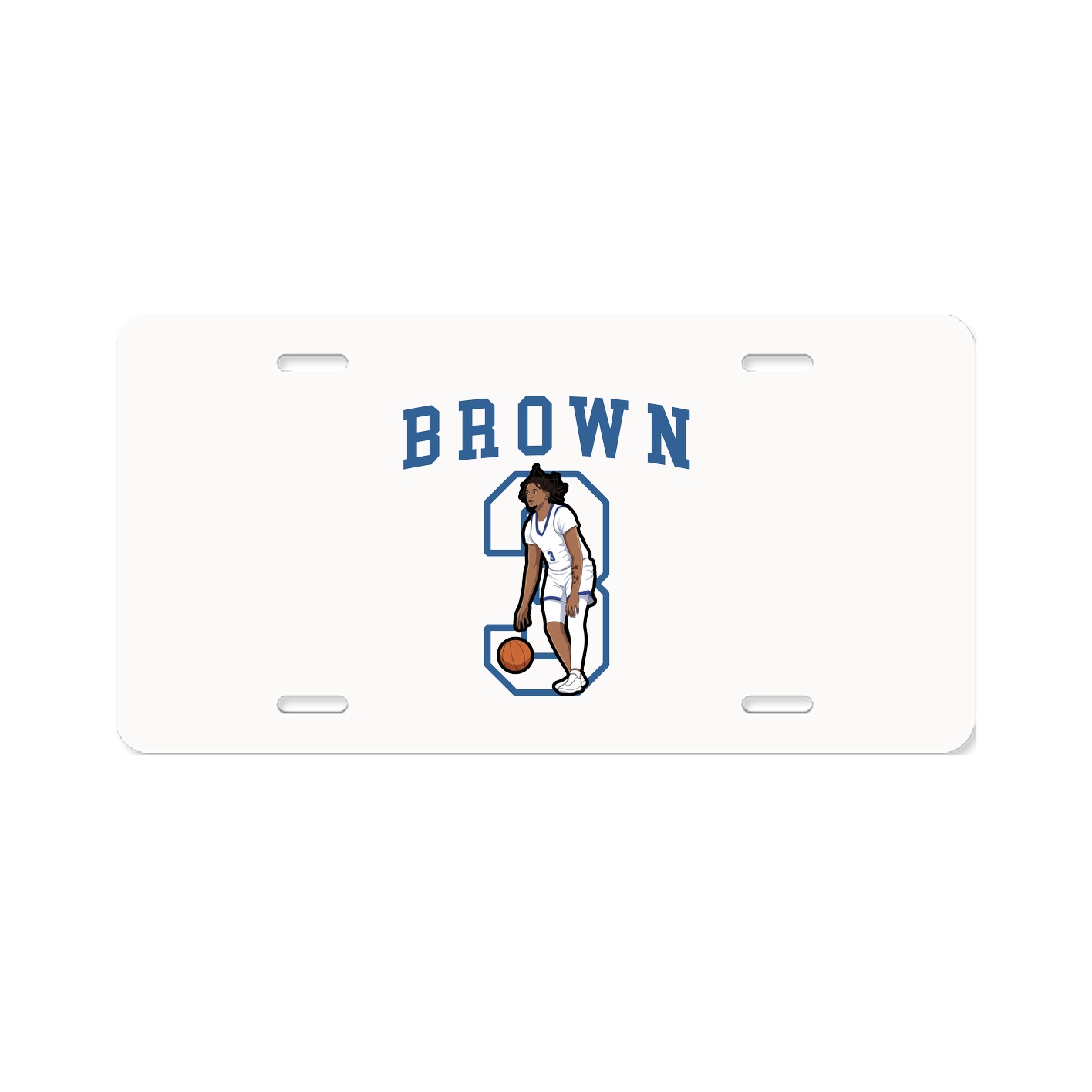 Aluminum License Plate
