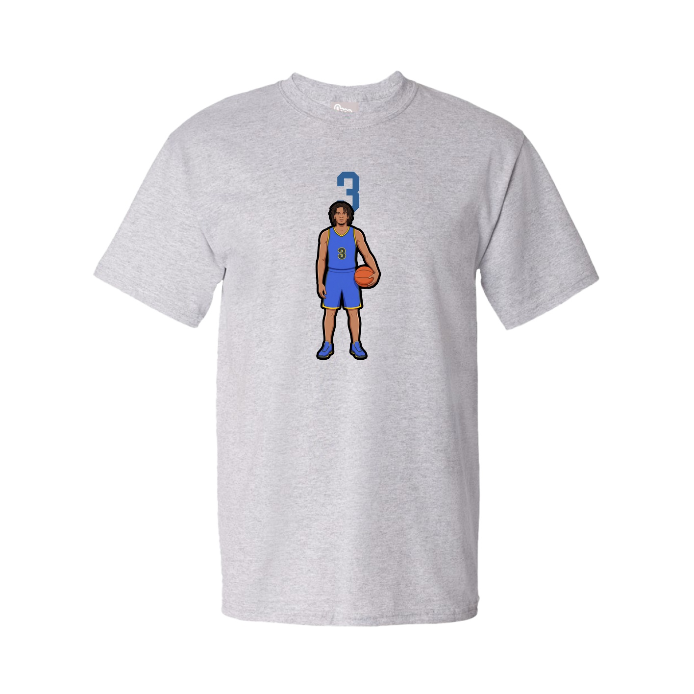 Tee — Number Top in Grey