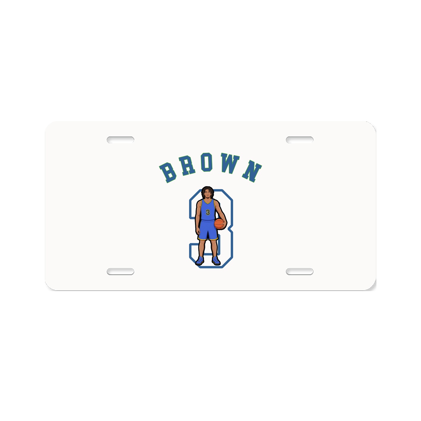 License Plate — Shirsey Arch in Classic