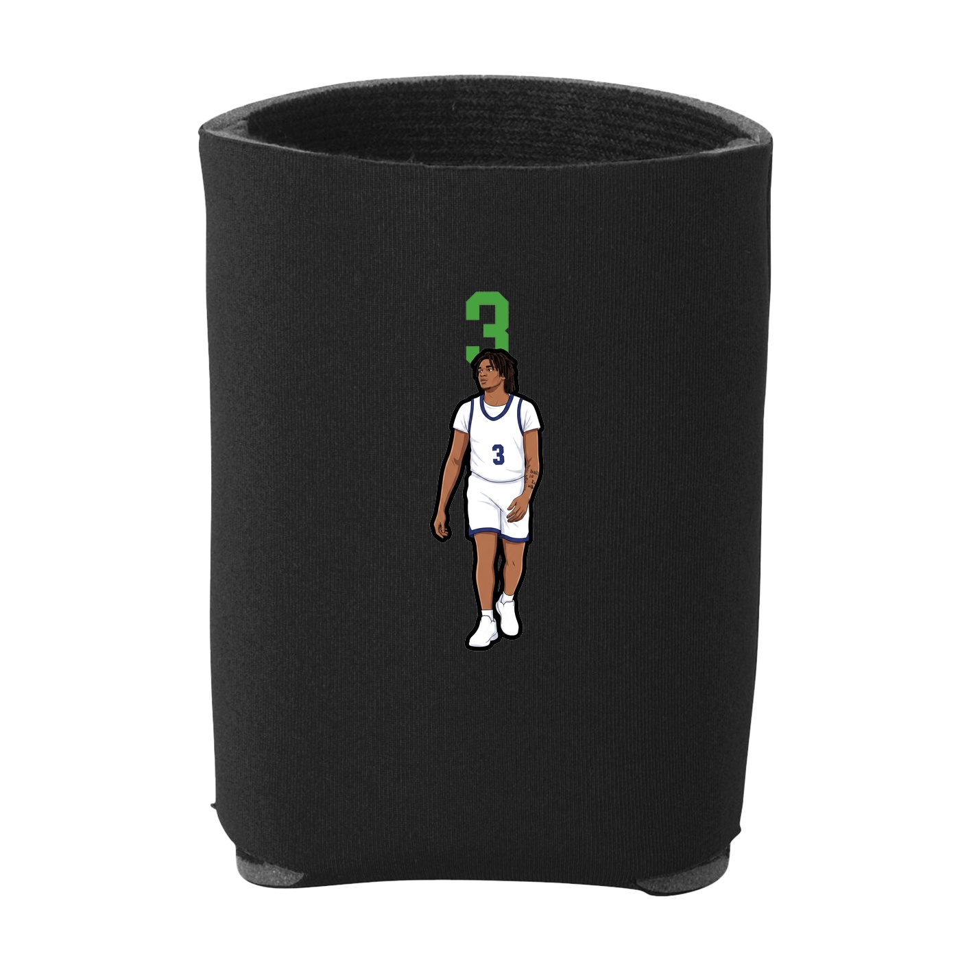 Can Holder — Number Top in Black