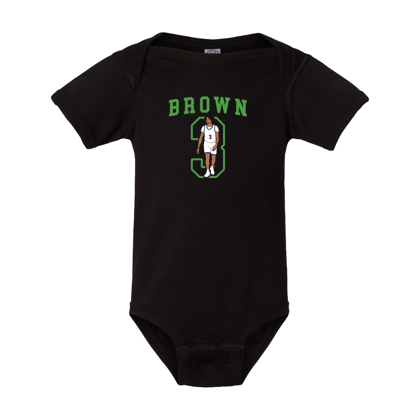 Baby Onesie — Shirsey in Black