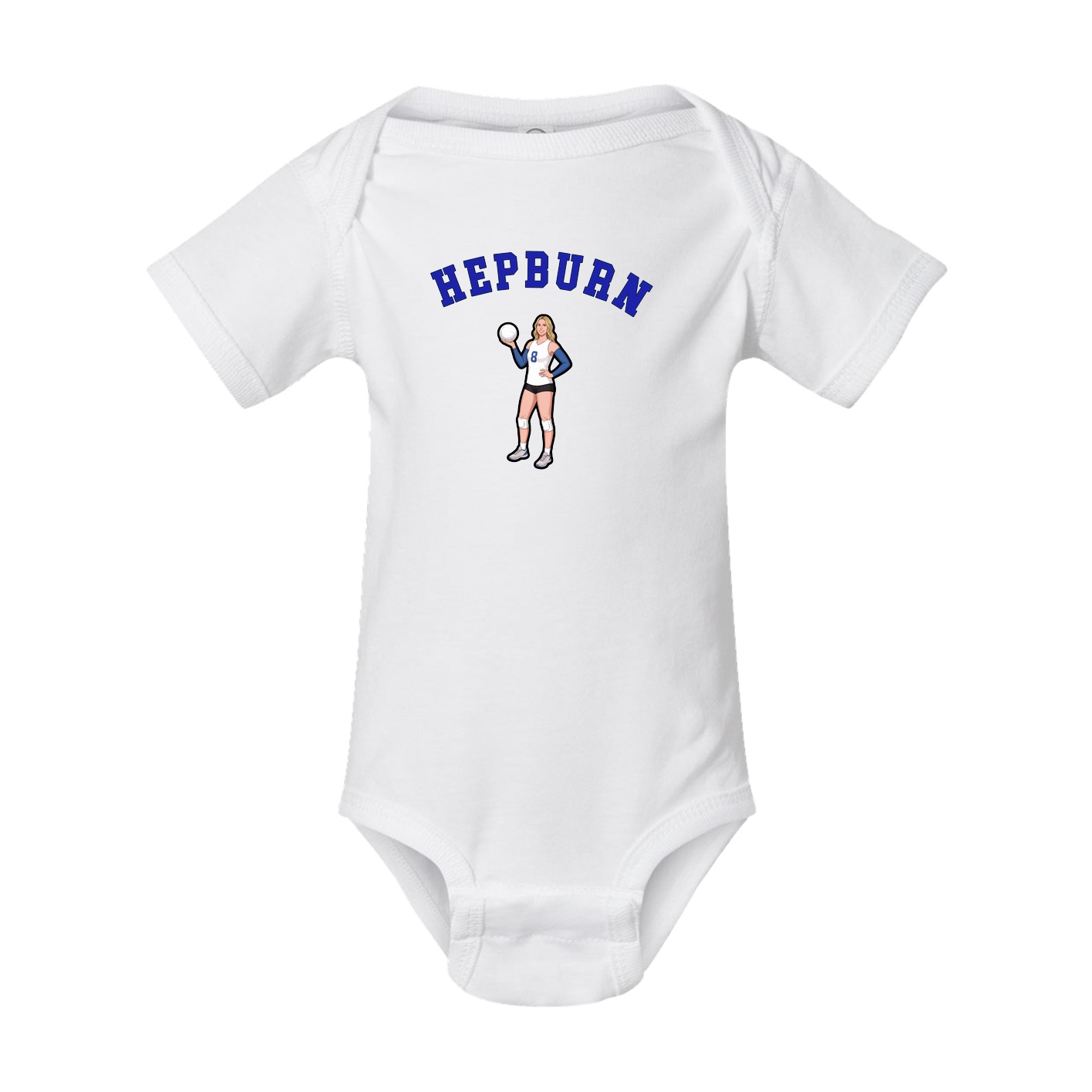 Baby Onesie — Shirsey Arch in White