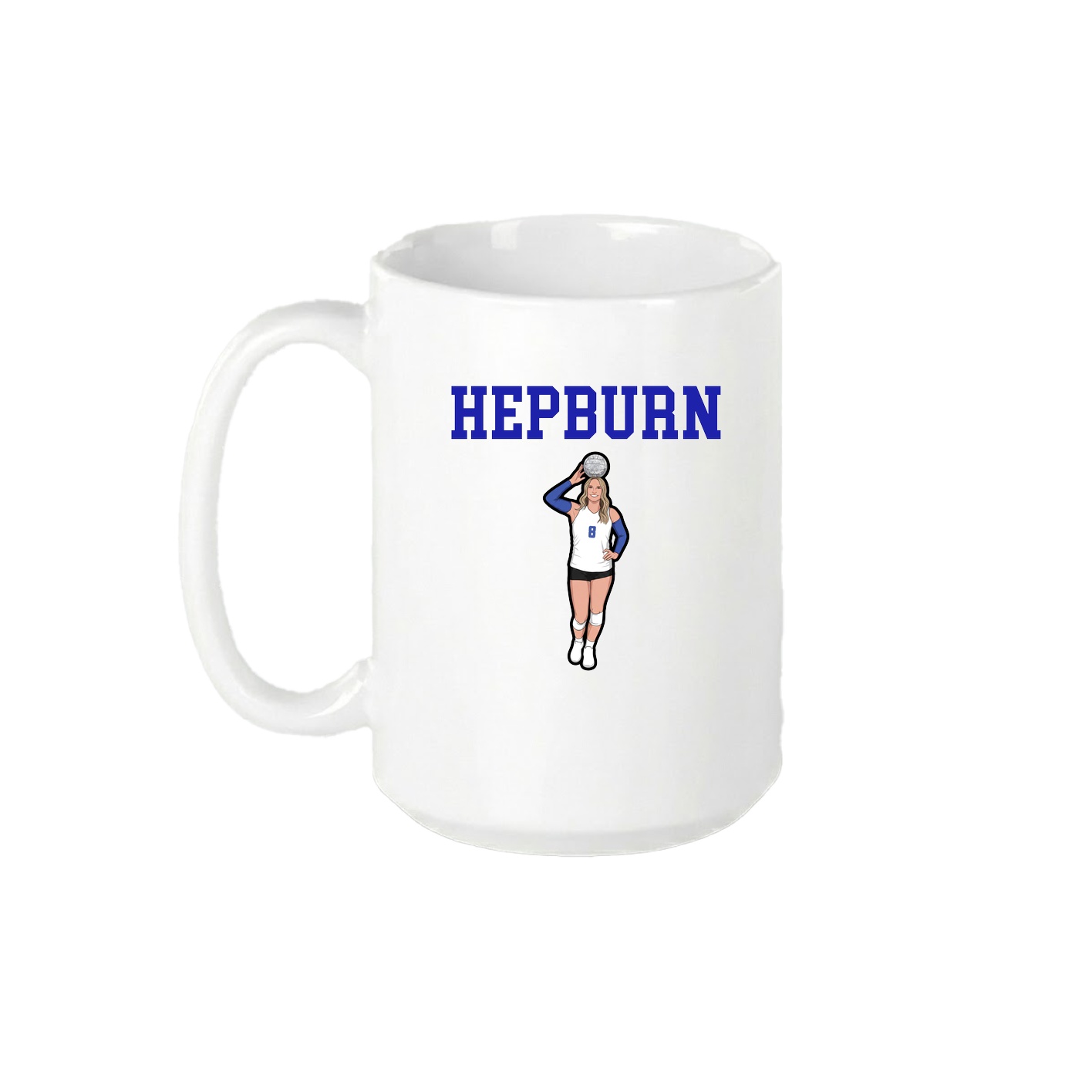15oz Coffee Mug — Shirsey in White