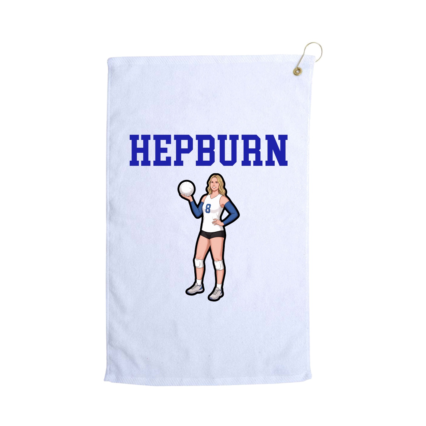 Golf Towel — Shirsey in White