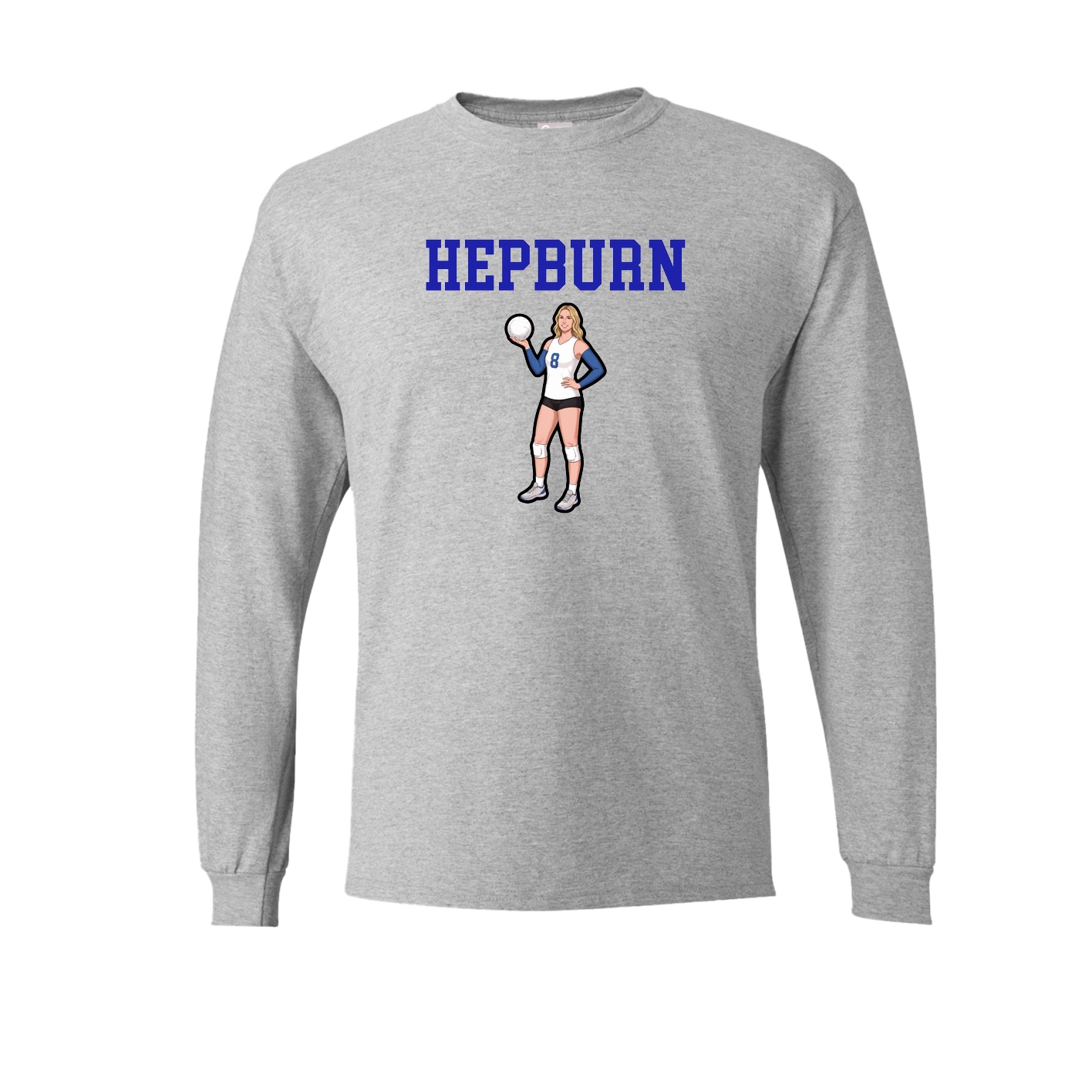 Long Sleeve Tee — Shirsey in Grey
