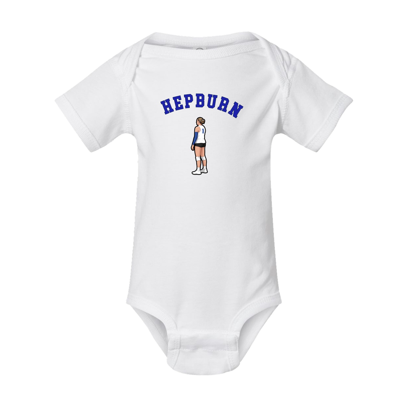 Baby Onesie — Shirsey Arch in White