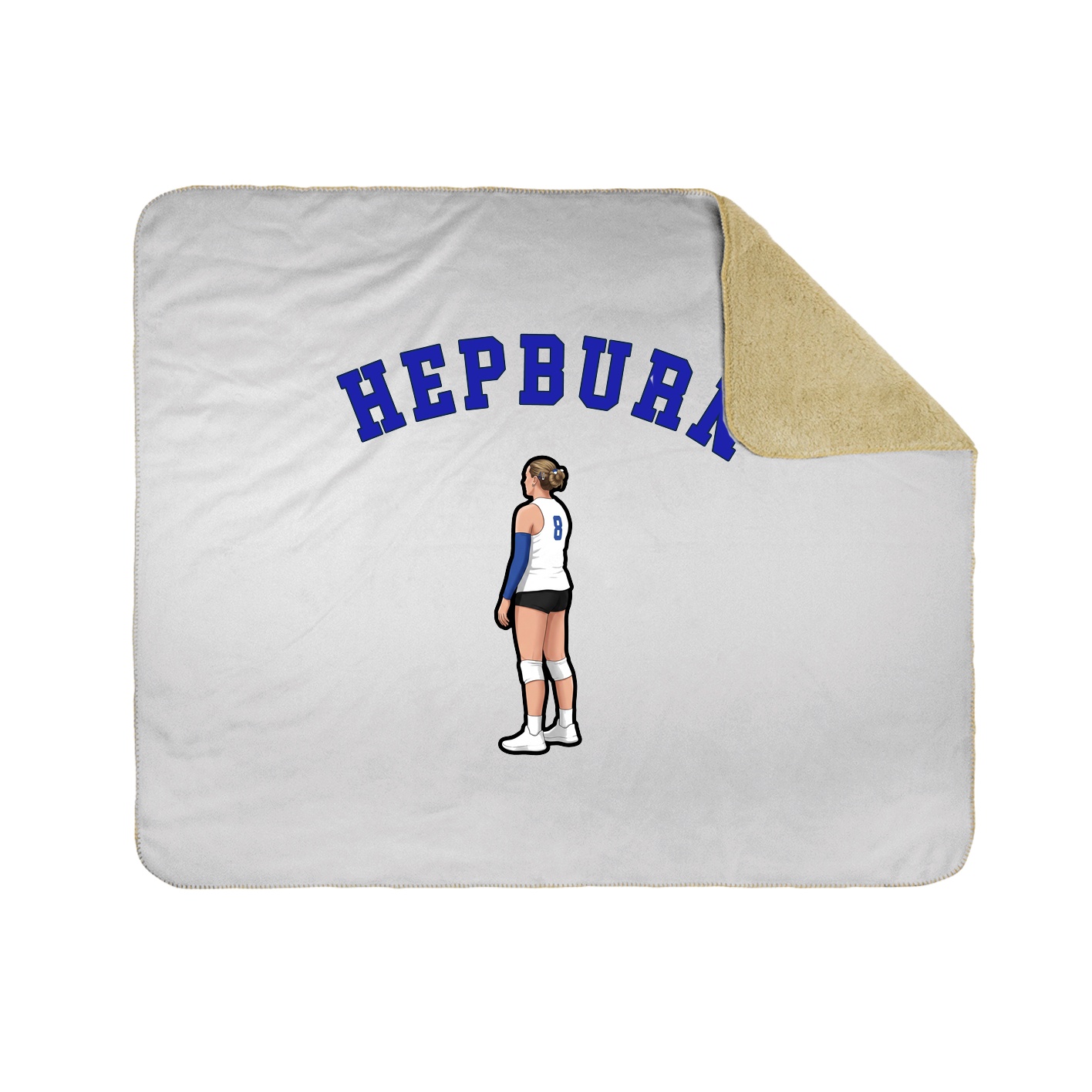 Throw Blanket — Shirsey Arch in White